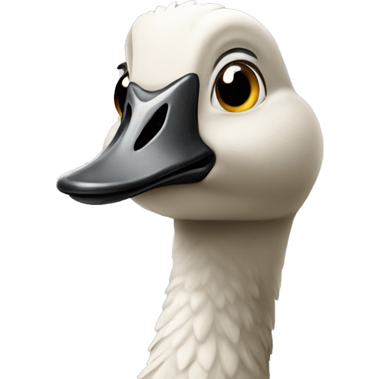 A silly goose emoji