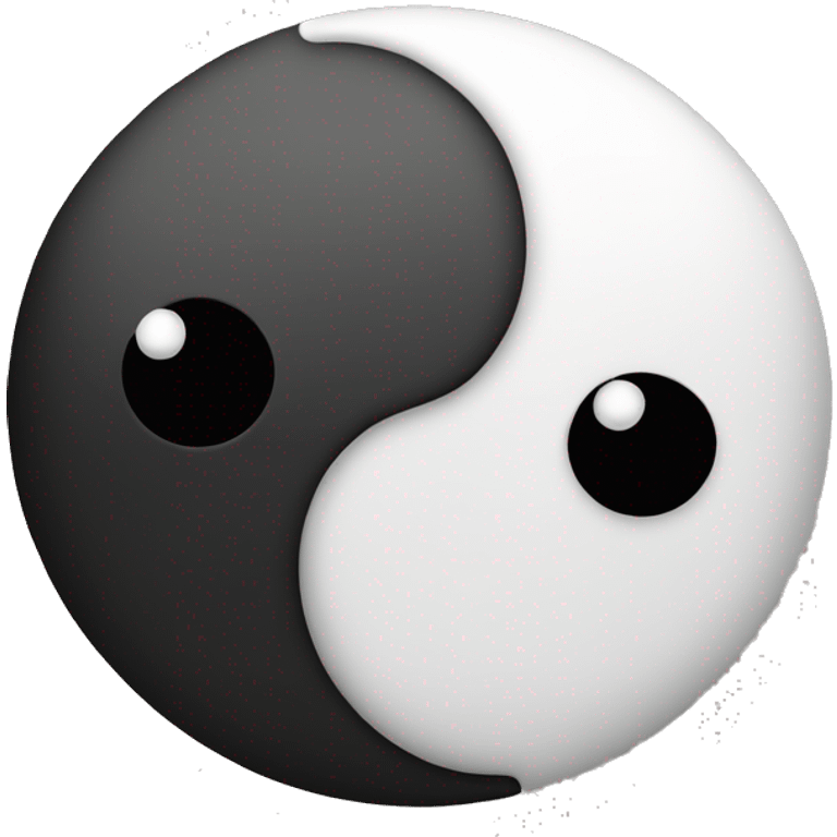 Yin and yang  emoji