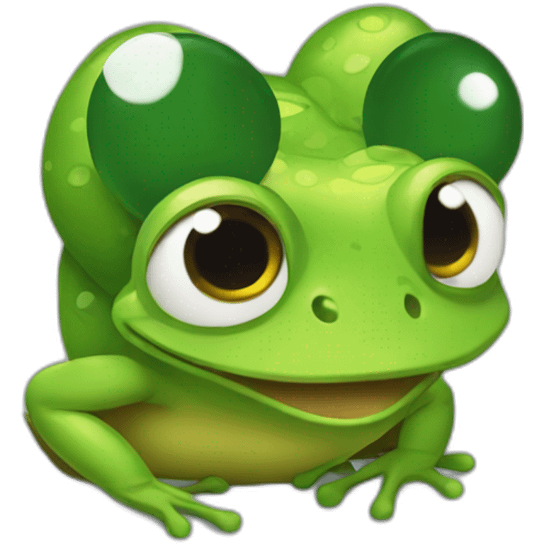 Pépé la grenouille emoji