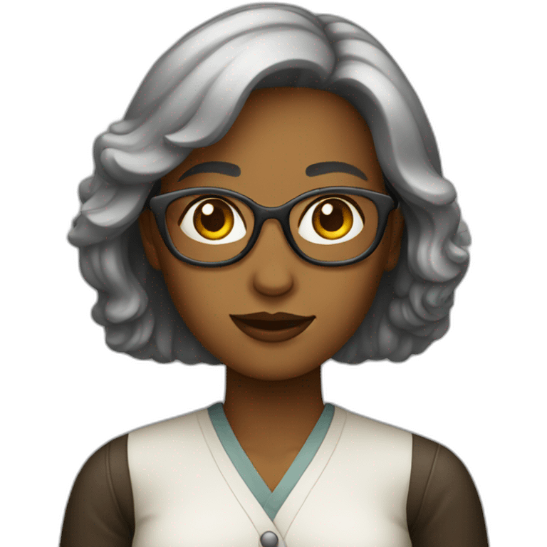 female art researcher emoji