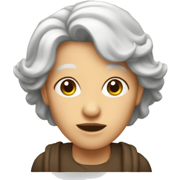 Old wom emoji