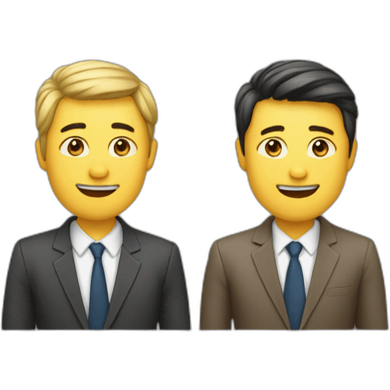 two-Colleagues-talking emoji