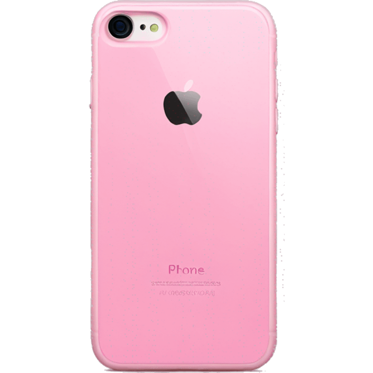 Pink iPhone  emoji