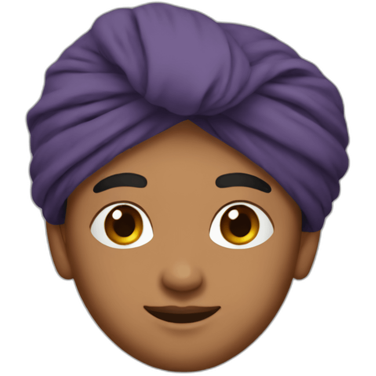 Turban boy emoji