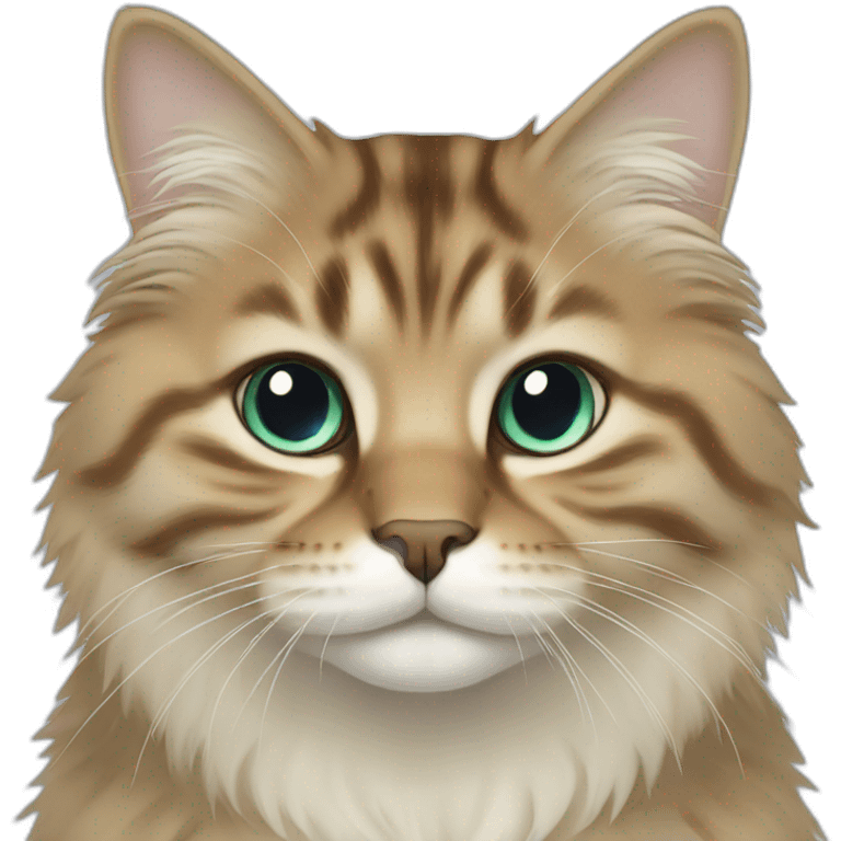 Siberian cat emoji