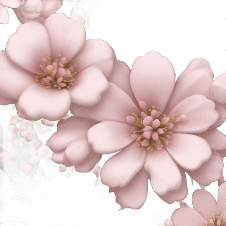 pale pink flower bouquet  emoji