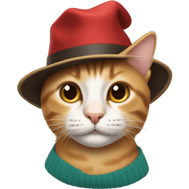 cat with hat emoji