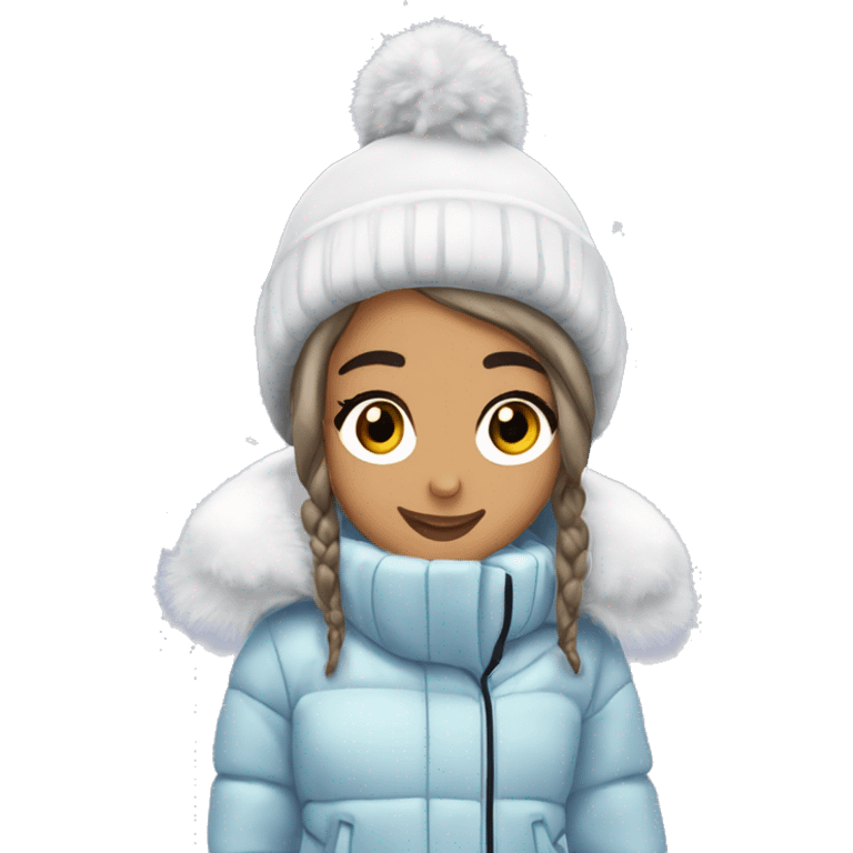 ariana grande in snow emoji