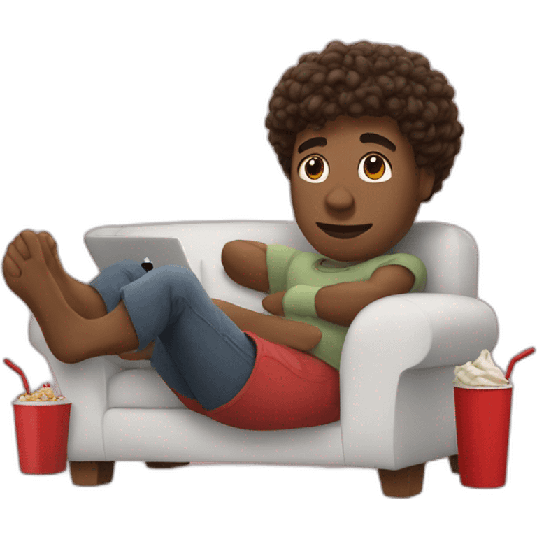 Netflix and chill emoji