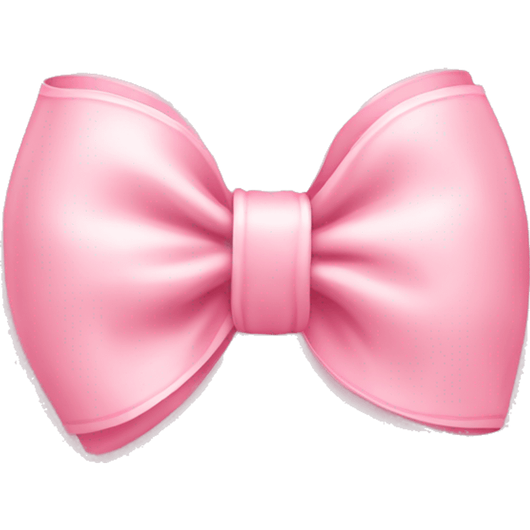 Baby pink cute bow emoji