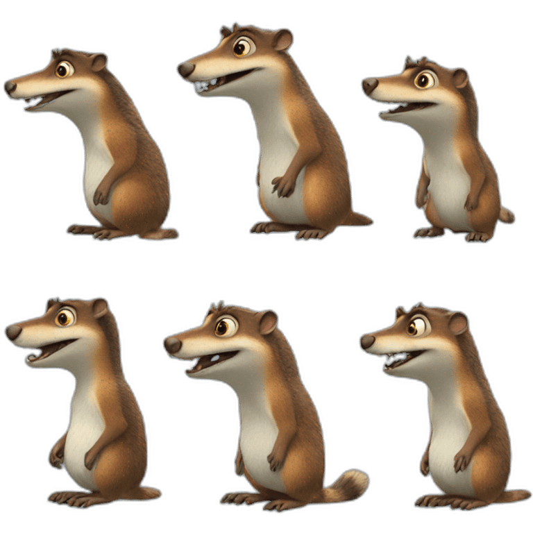 Scrat Ice age emoji