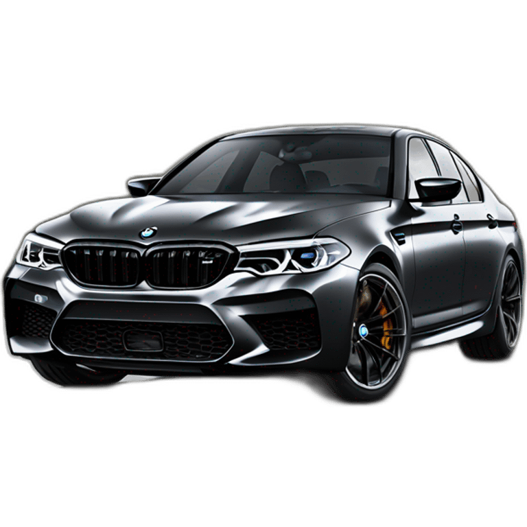 Bmw-black-m5-cs emoji