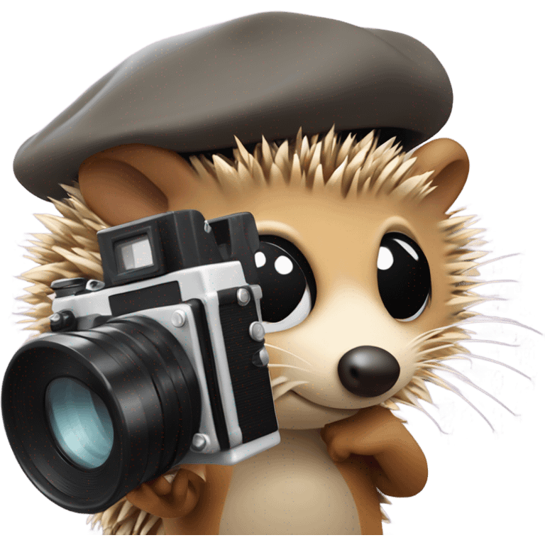 hedgehog the movie director with camera emoji