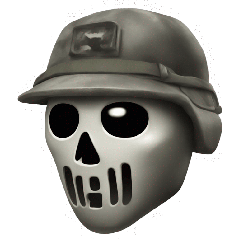 call of duty ghost with firing face emoji