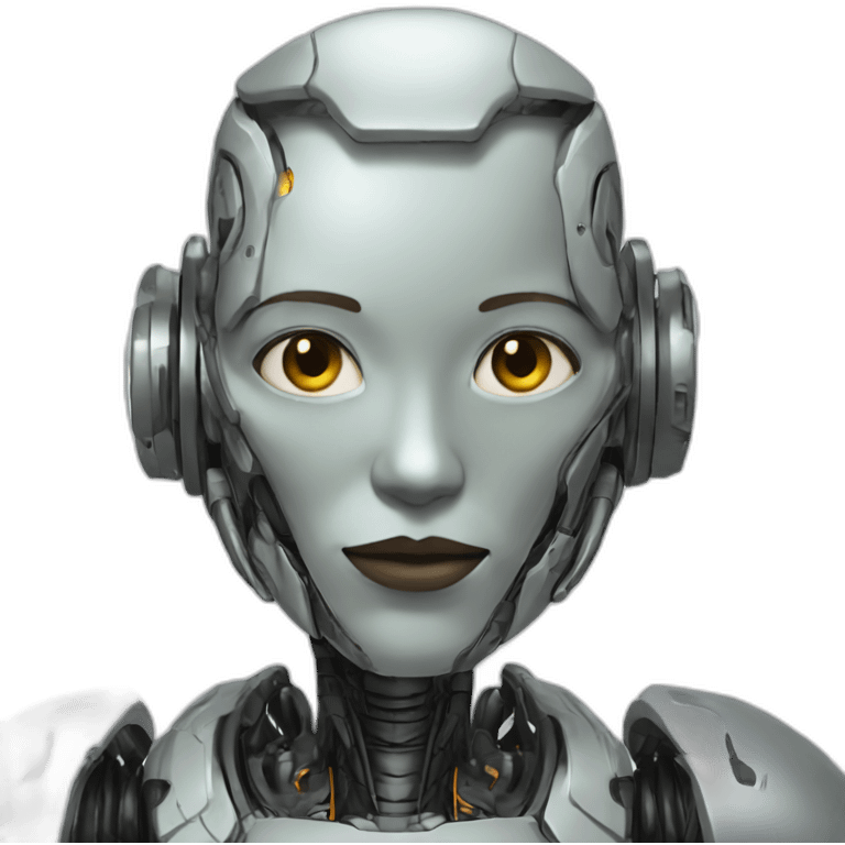 Humanoid cyborg emoji