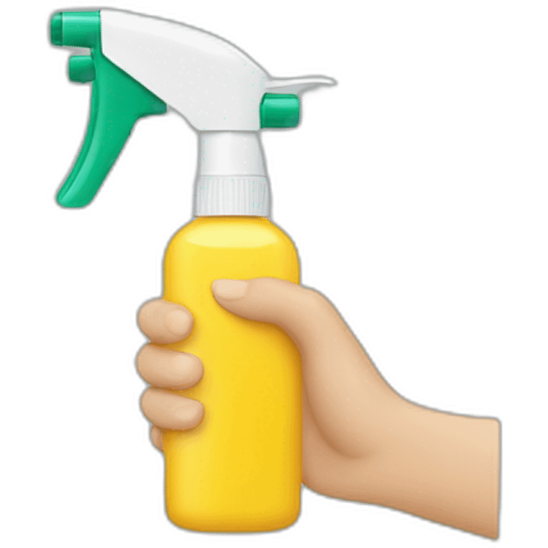 hands sprayer for home emoji