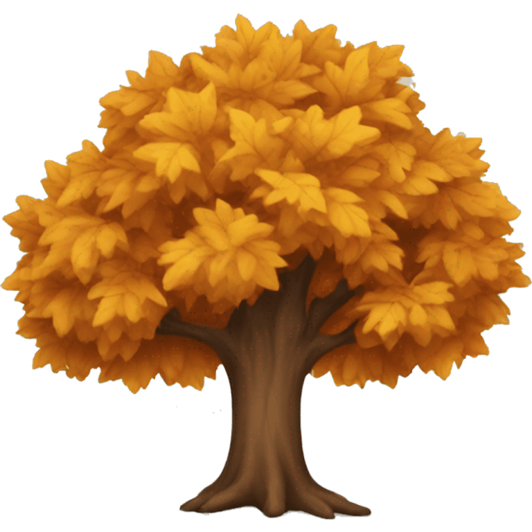 fall tree emoji