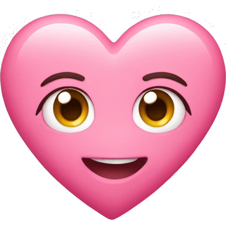 cute pink heart emoji