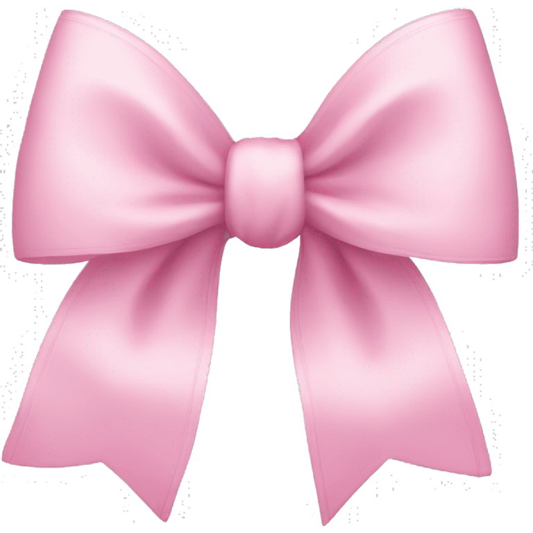 big light pink bow emoji