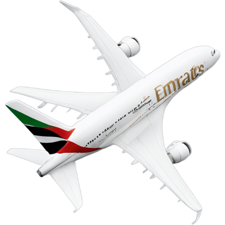 Emirates plane emoji