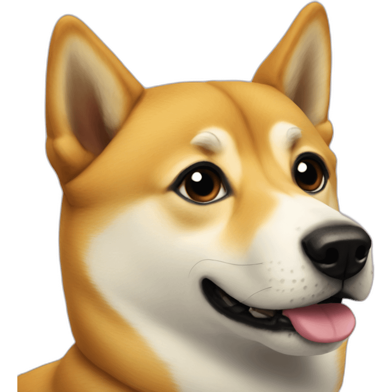 doge to the moon emoji