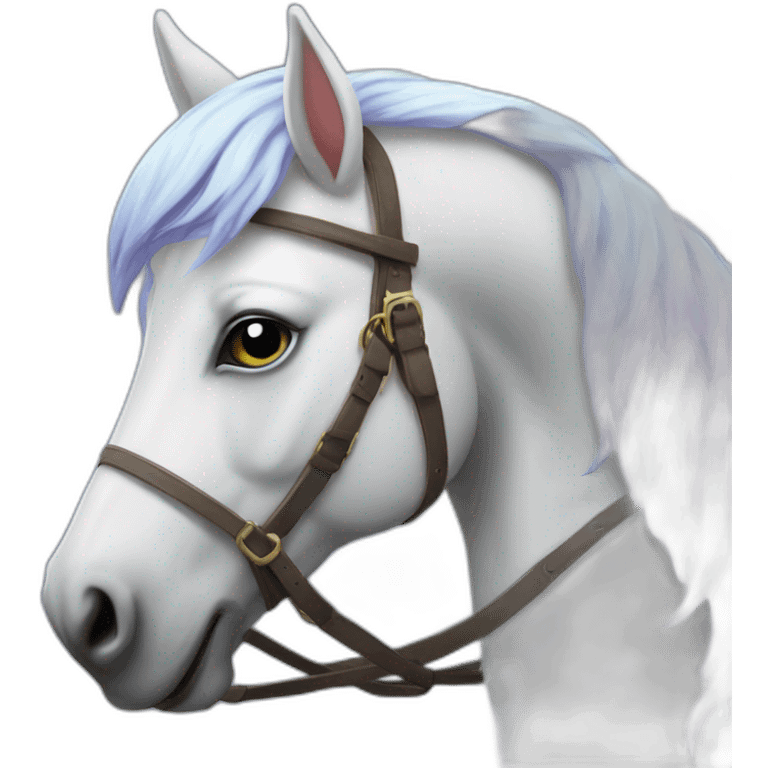 LICORNE SUR CHEVAL emoji