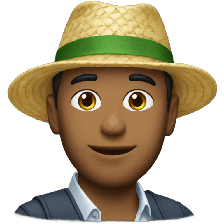 alex de souza with brazilian hat emoji