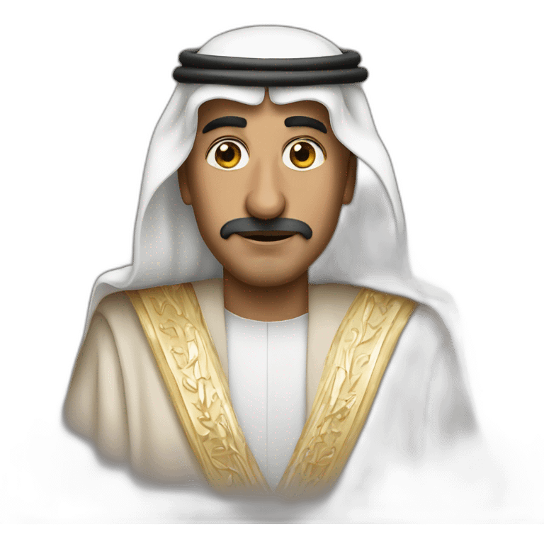 the king of Saudi Arabia emoji