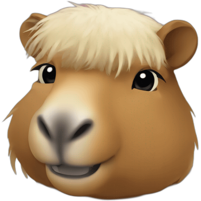 cheval sur capybara emoji