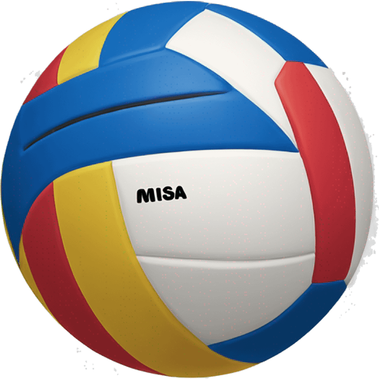 Beachvolleyball from the Brand Mikasa emoji