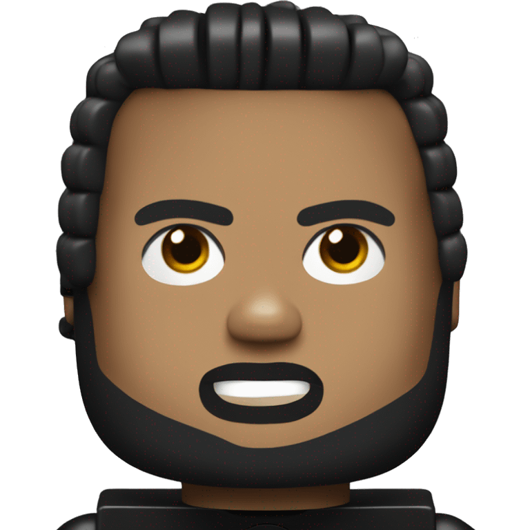 THE WEEKND lego full body emoji