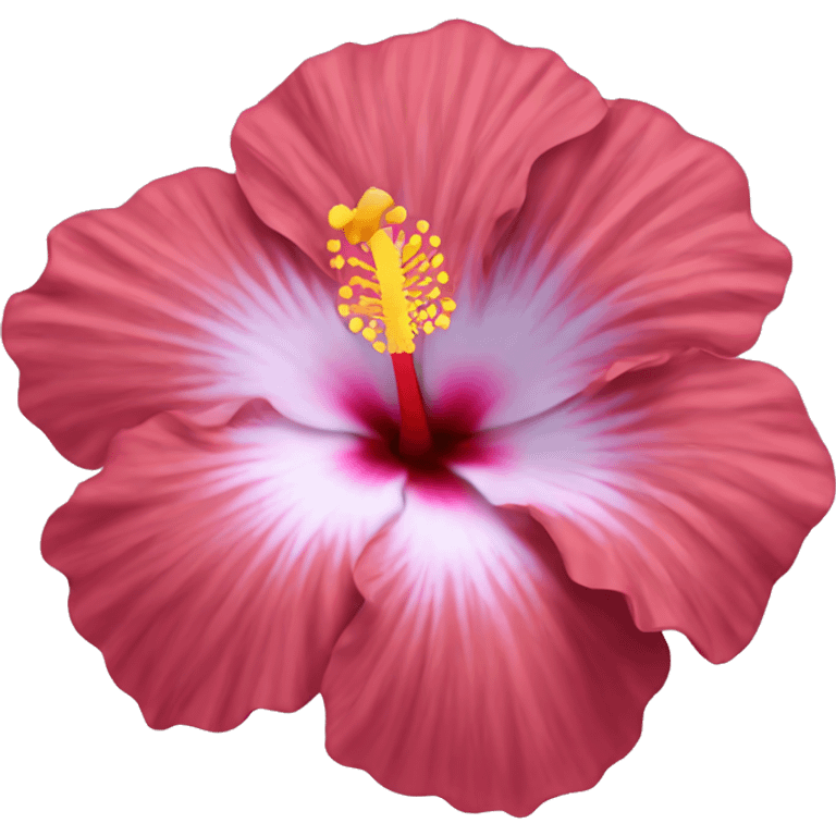 hibiscus flower  emoji