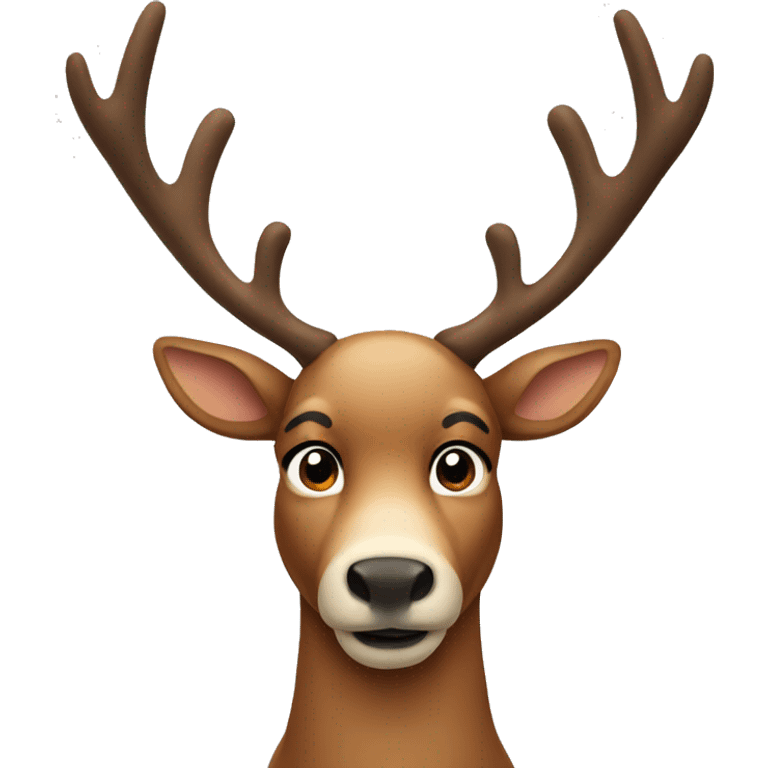 Reindeer emoji