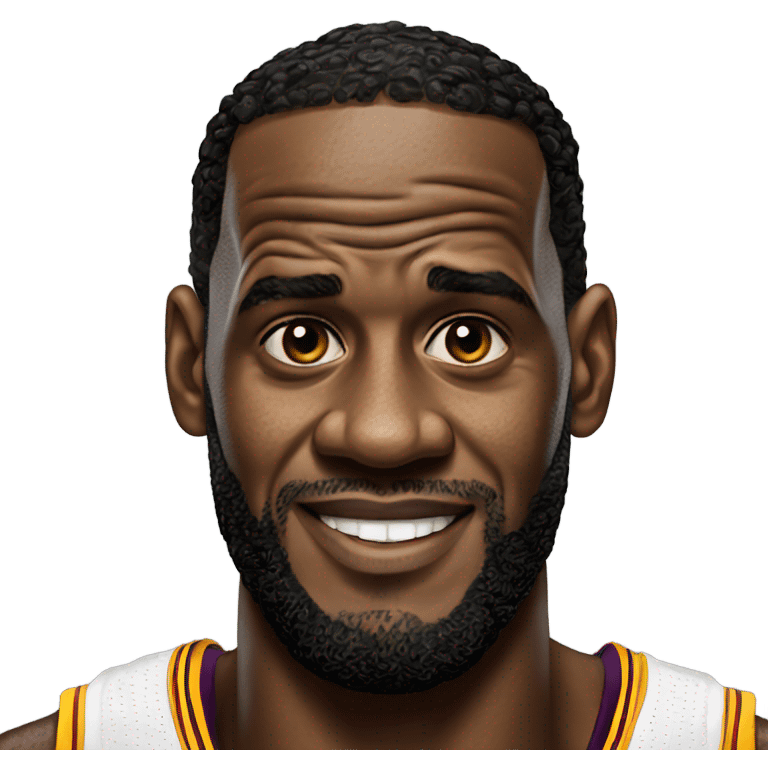 Lebron as god emoji