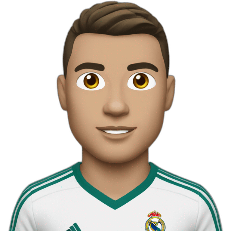 ronaldo at réal madrid emoji