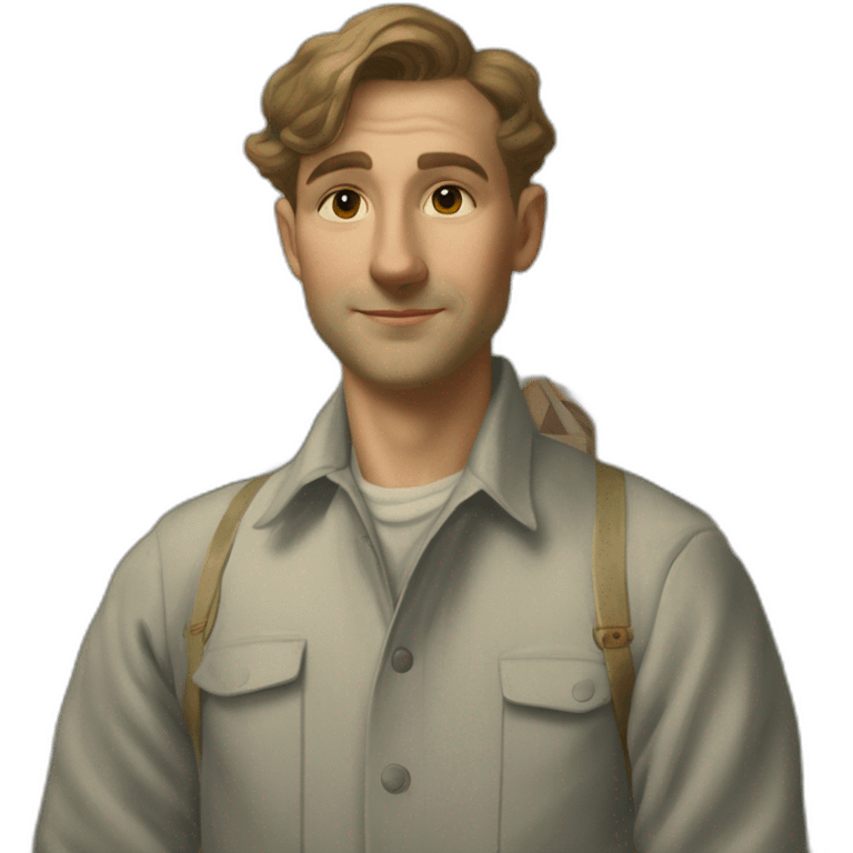 Campus austrian painter in 1945 emoji