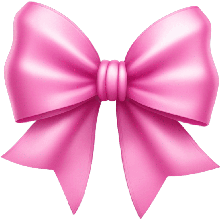 Pink bow emoji