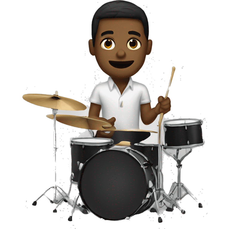 Jazz drummer  emoji