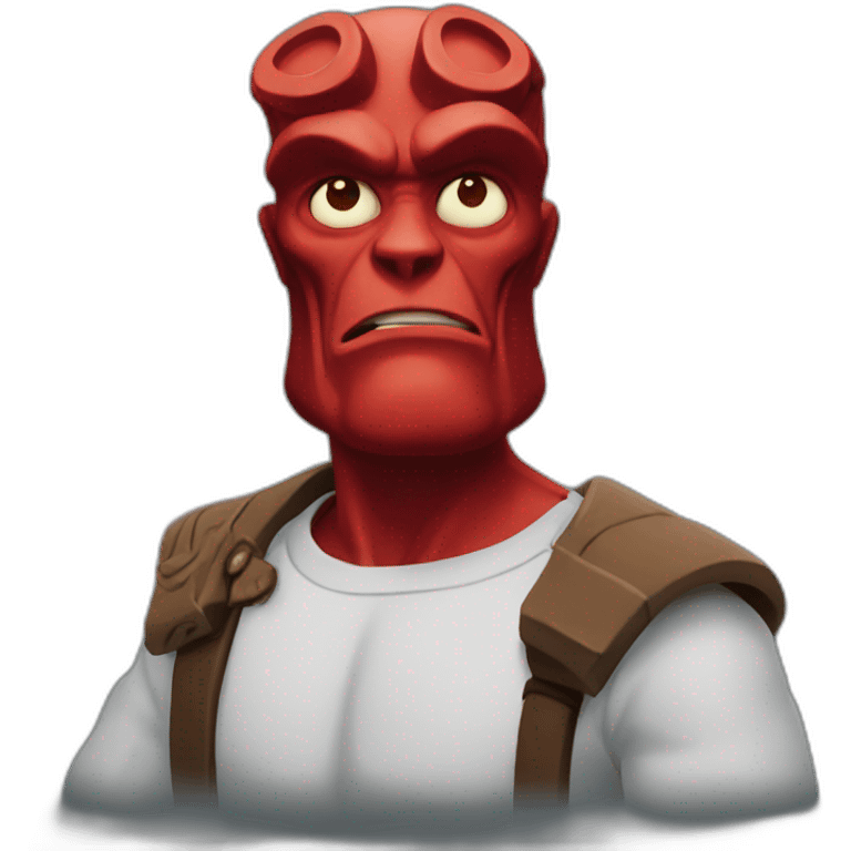 Hellboy emoji