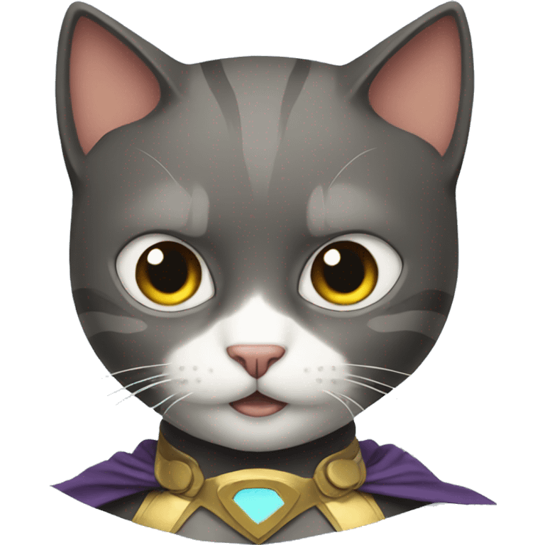 cat superhero emoji