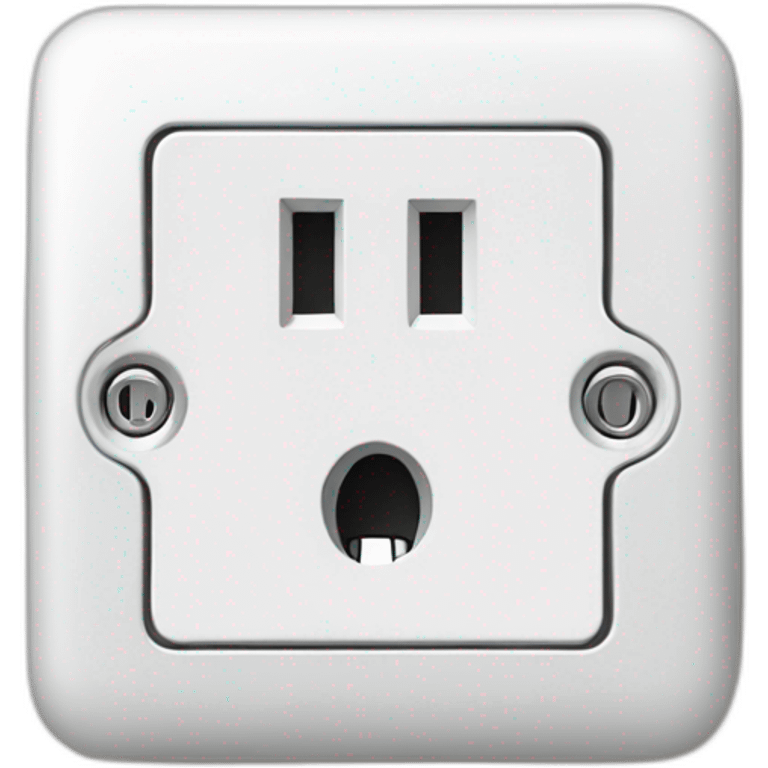 happy electrical socket emoji