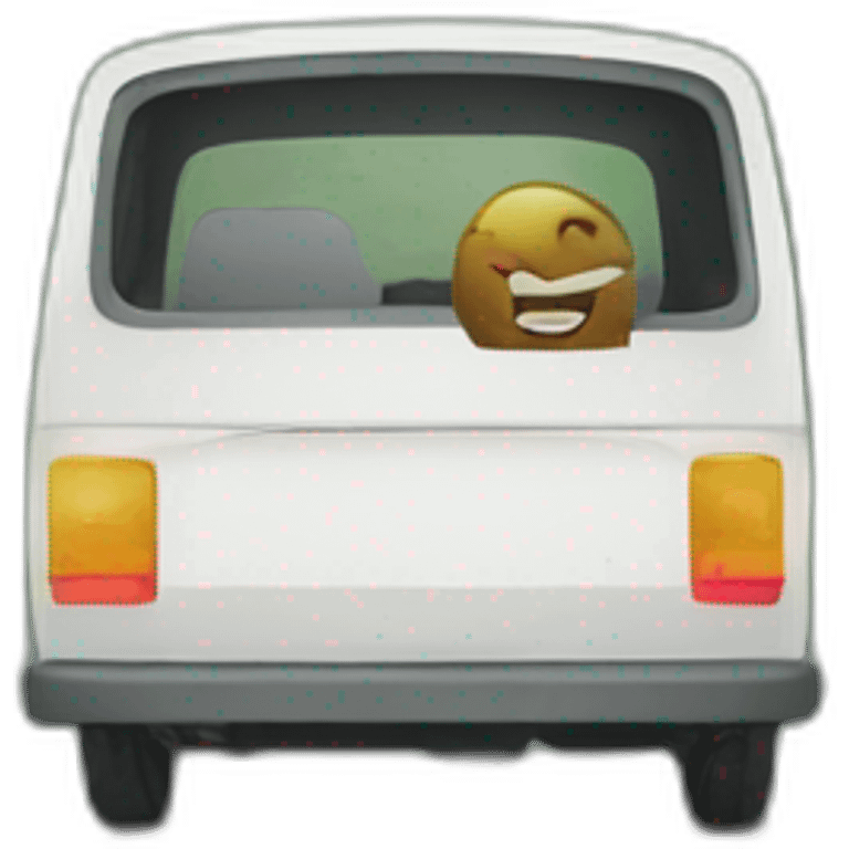 Ad on the road emoji