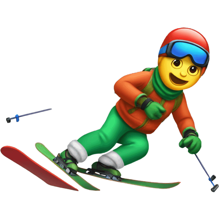 christmas, dinosaur, downhill skiing, cartoon, emoji, transparent background emoji