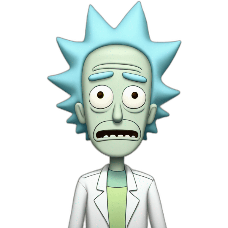 Rick sanchez from rick an morty emoji