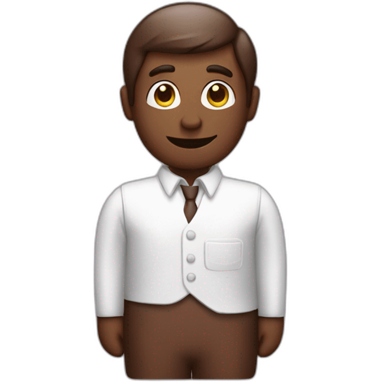 a man in a chocolate factory emoji