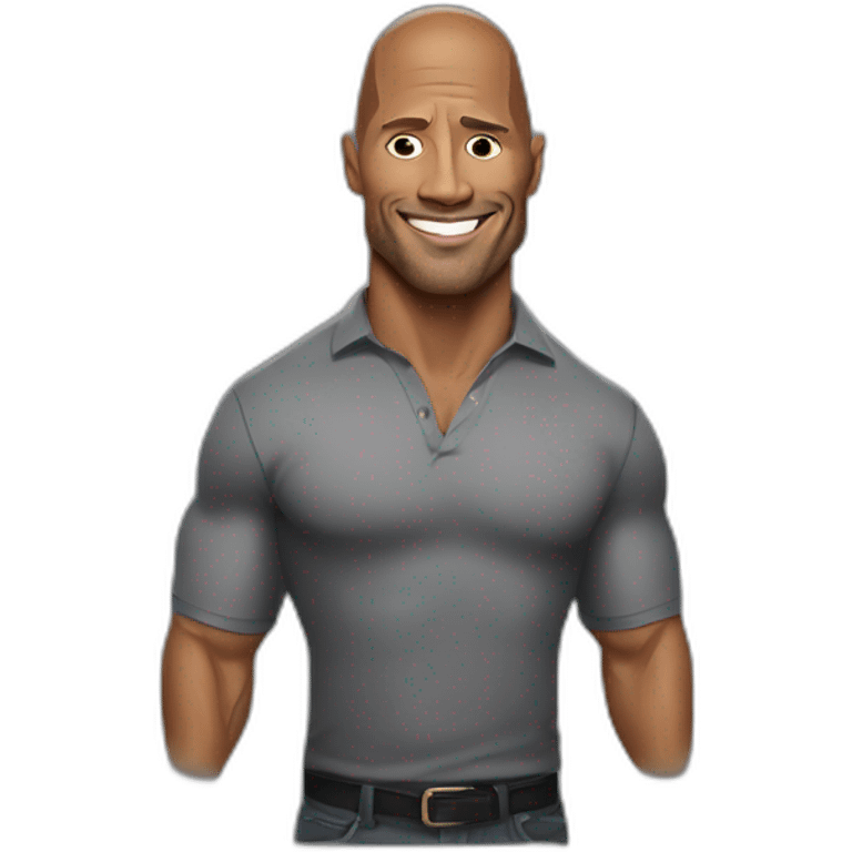 Dwayne Douglas Johnson emoji