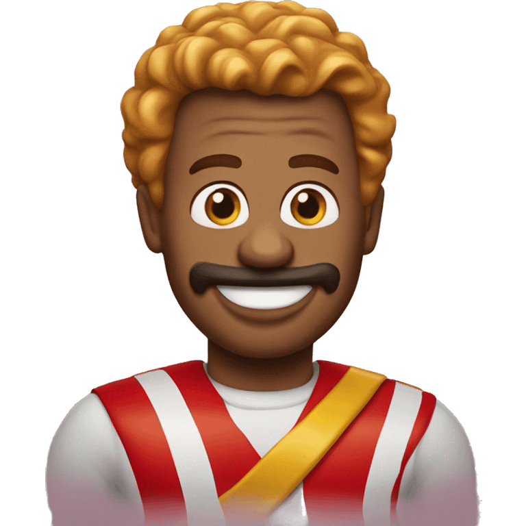 Ronald mcdonalds emoji