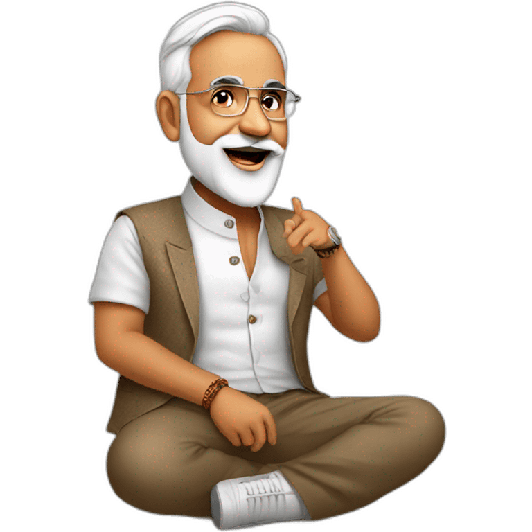 Singer Modi ji emoji