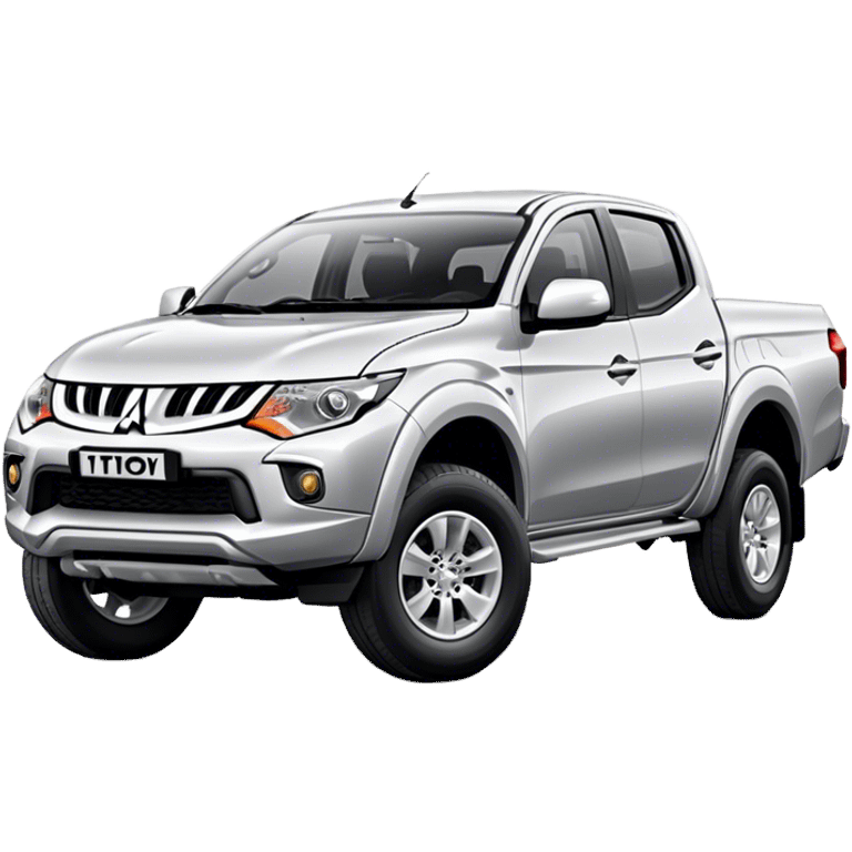 Mitsubishi Triton - Mitsubishi (Model Year: 2023) (Iconic colour: Silver) emoji