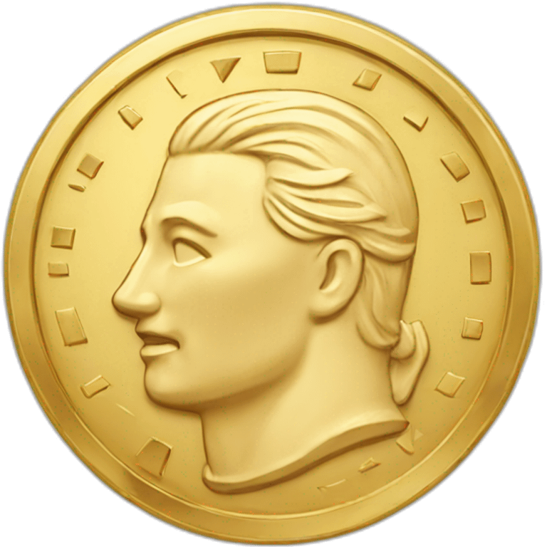 golden coin emoji